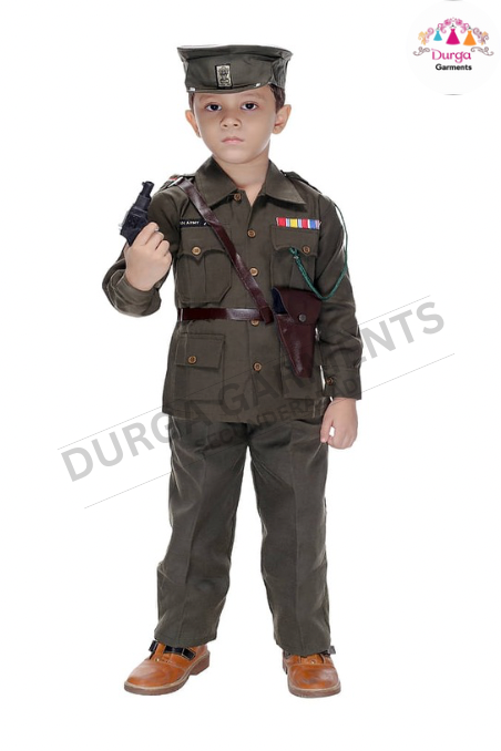 Green Military Costume