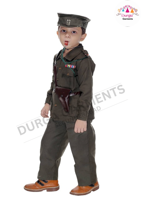 Green Military Costume