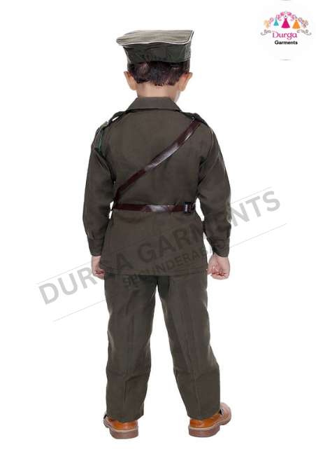 Green Military Costume